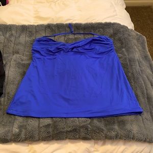 Mossimo Blue Tankini Top XL